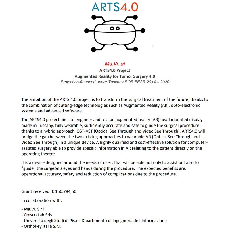 Progetto ARTS 4.0